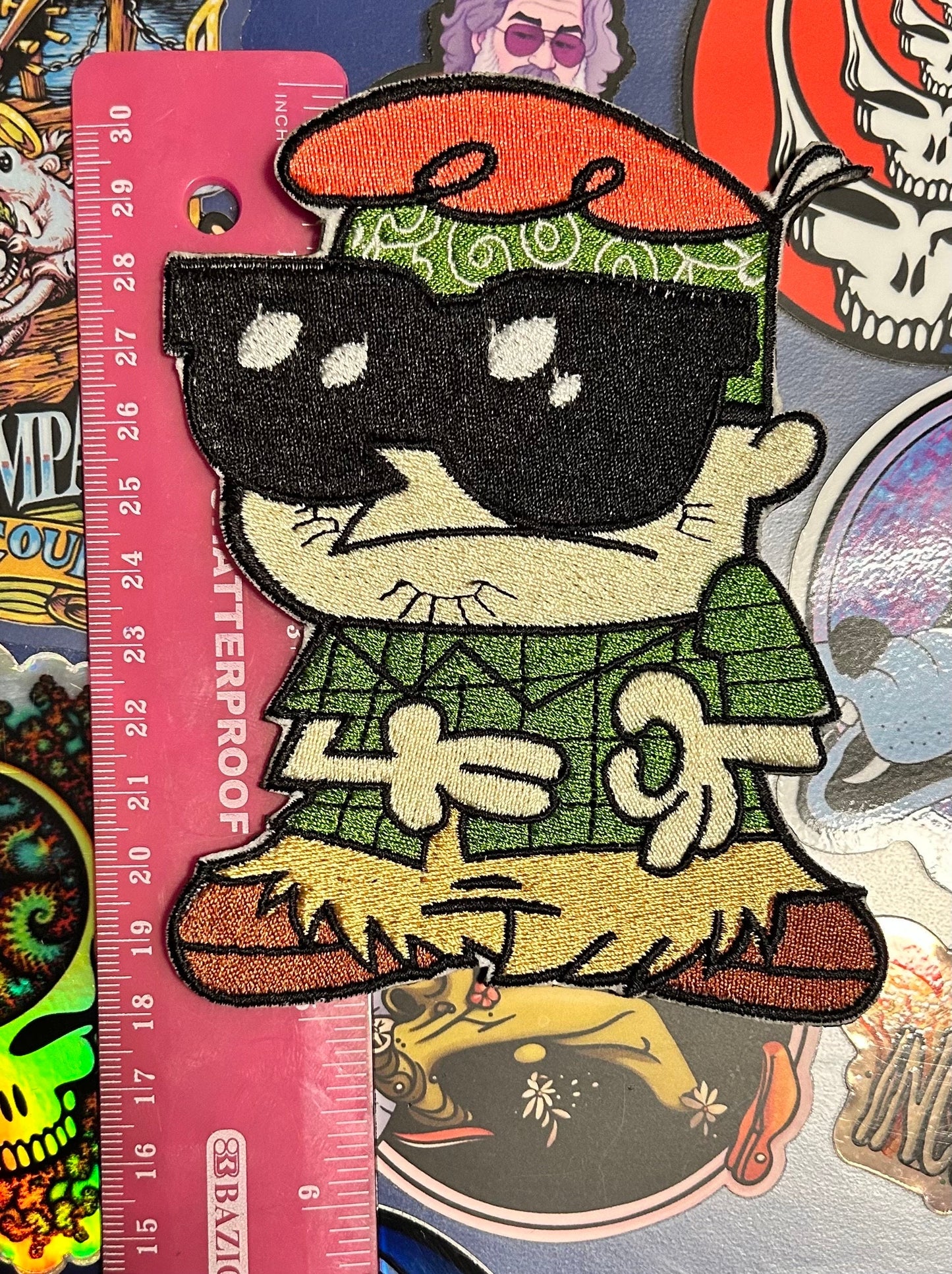Cholo Dextw Embroidered Patch 4”x5” inches – Cartoon iron on patch - Meme Patch