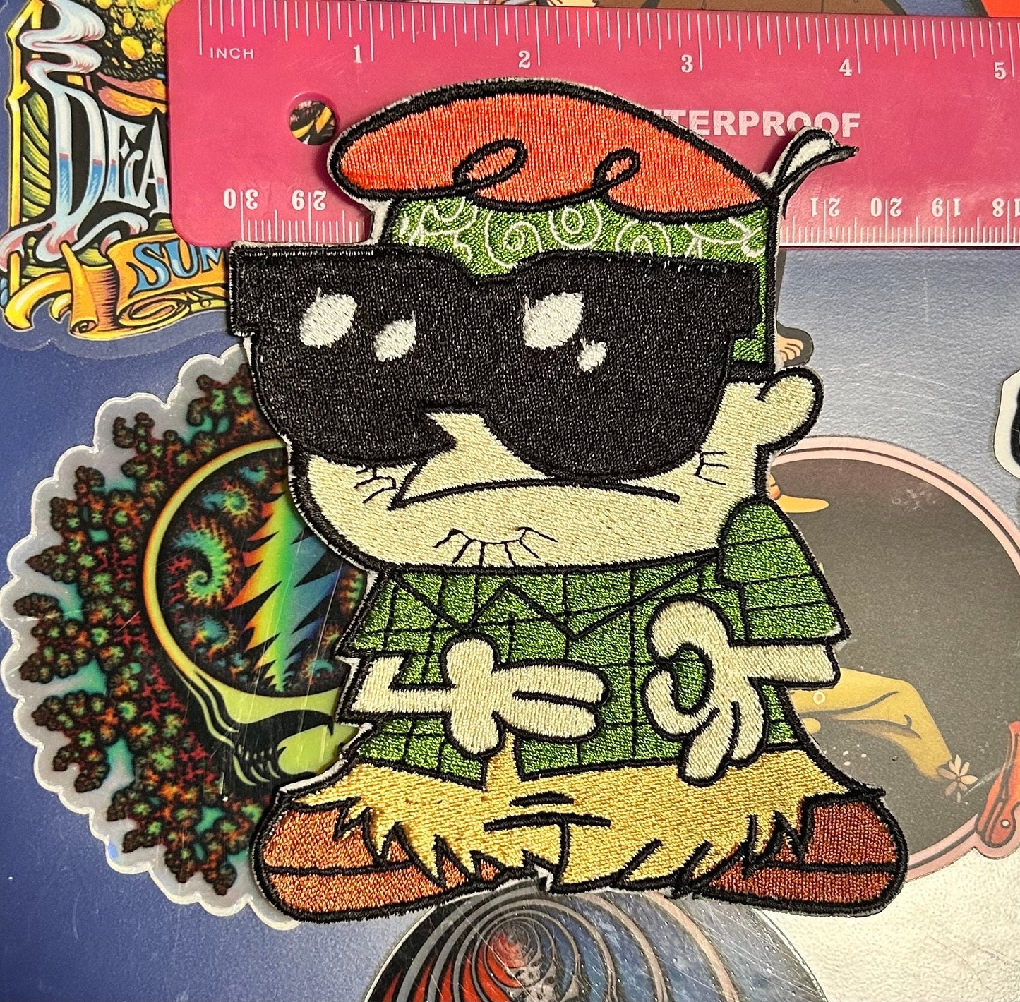 Cholo Dextw Embroidered Patch 4”x5” inches – Cartoon iron on patch - Meme Patch