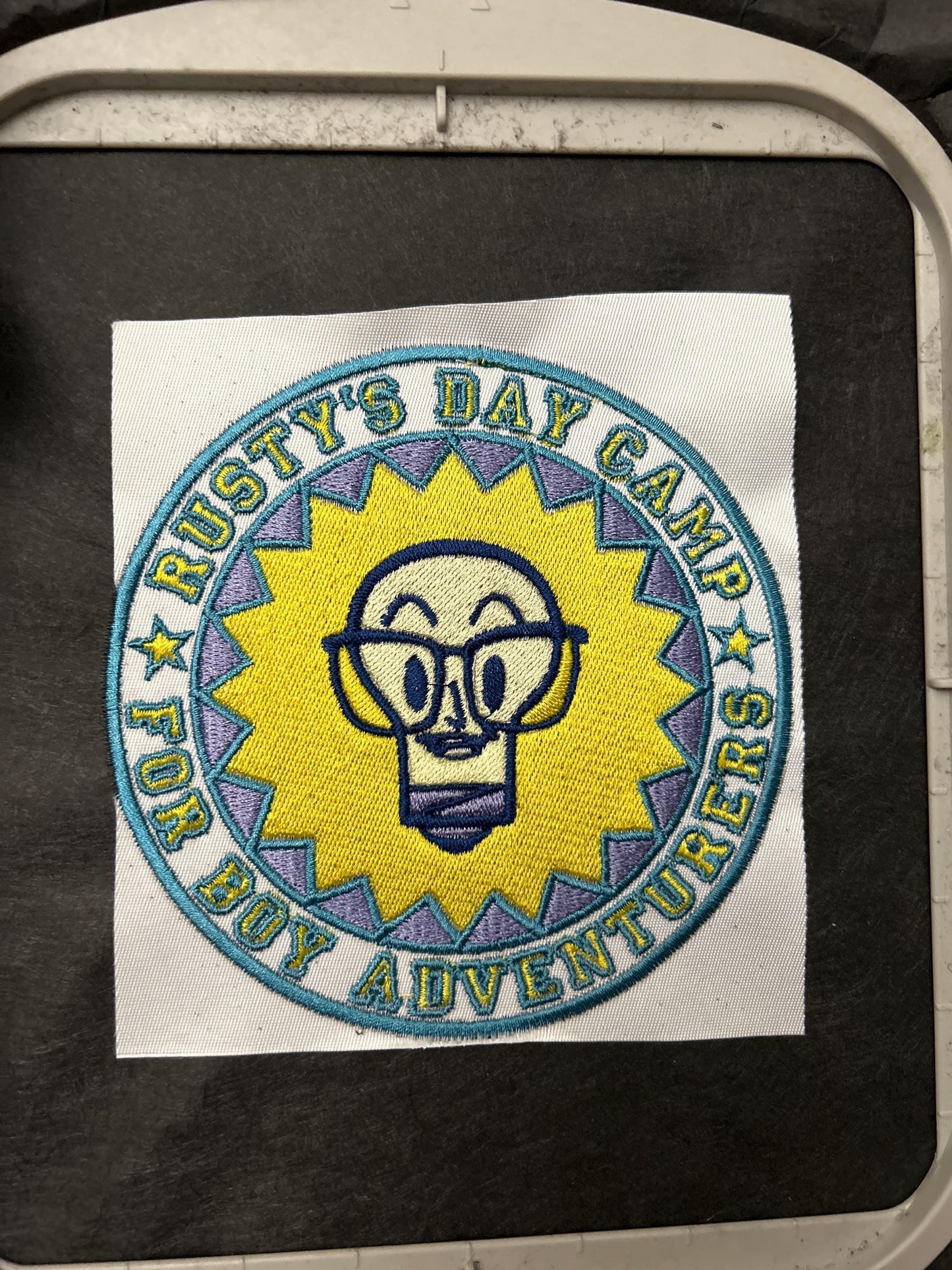 Rusty’s Day Camp Patch - 5 Inch Iron-On or Velcro