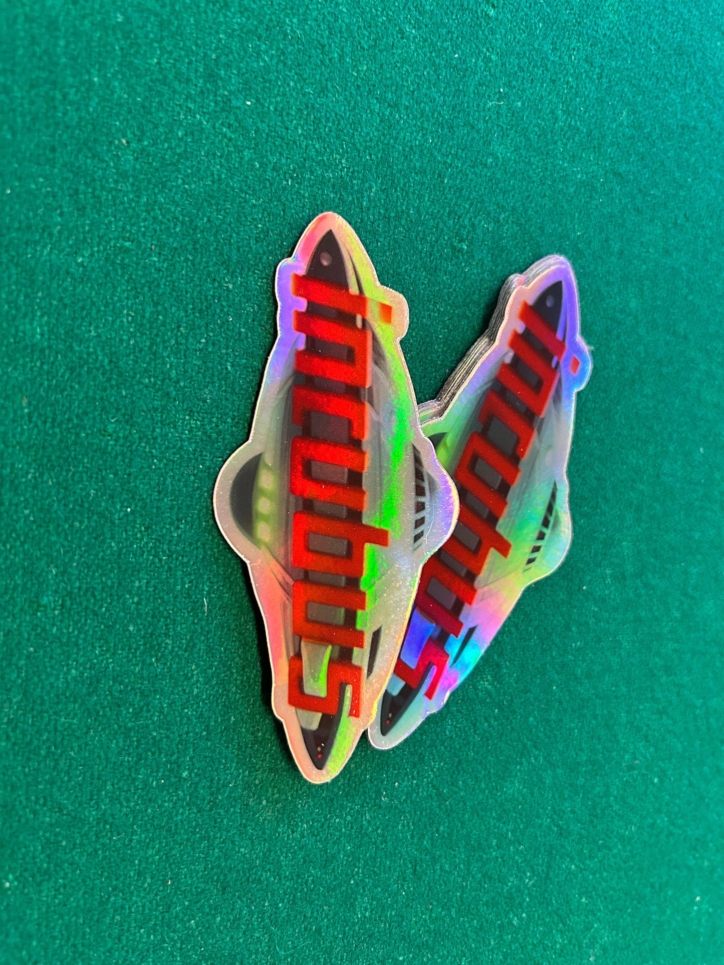 Incubus Antigravity Space Ship Logo Sticker / 4” inch / Holographic / space ship / Die cut