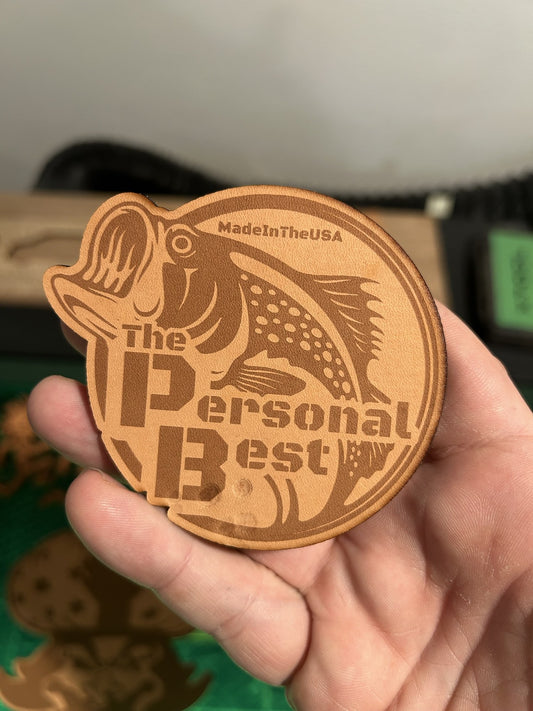 Custom Leather Patch – Laser Engraved With Your Logo or Design, Any Size