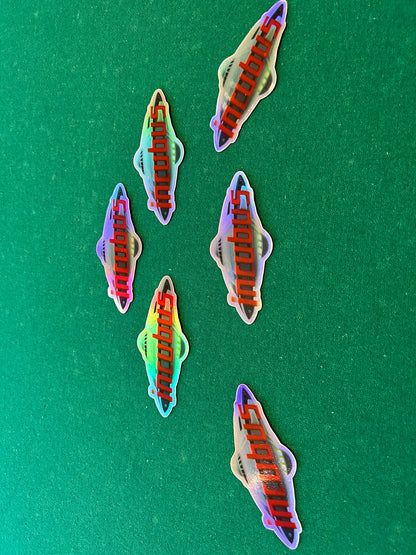 Incubus Antigravity Space Ship Logo Sticker