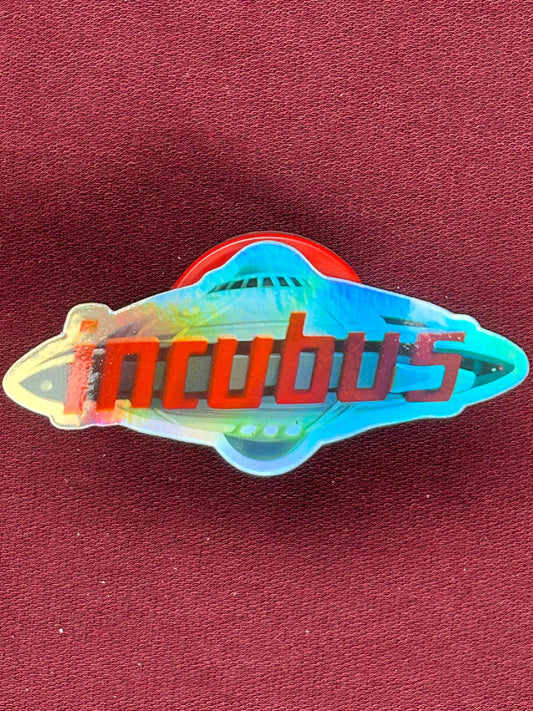 Incubus Antigravity Space Ship Logo Sticker