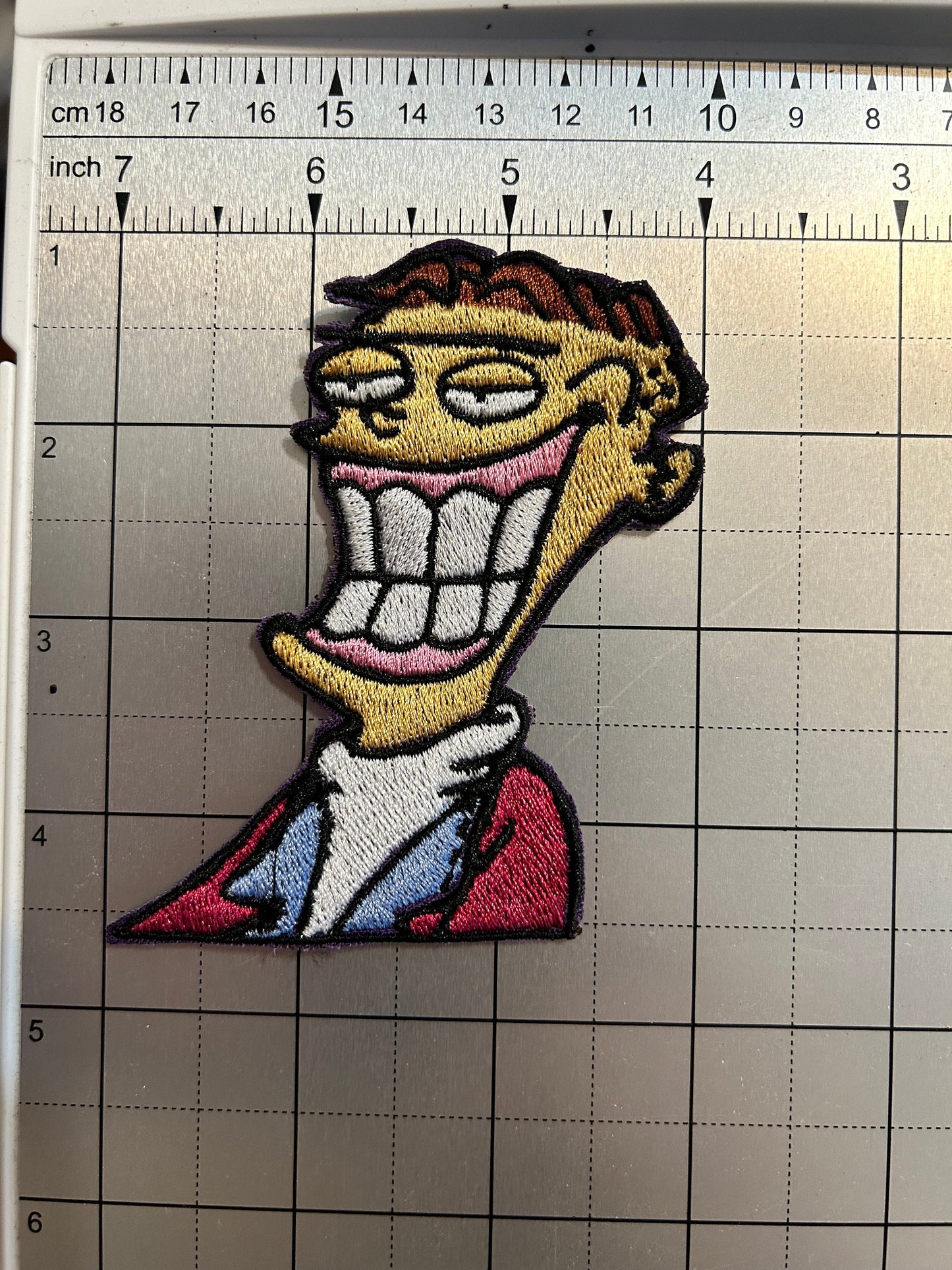 Cool Ed Embroidered Patch – Cartoon iron on patch Ed Ed & Eddy - Meme Patch