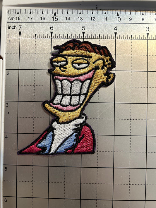 Cool Ed Embroidered Patch – Cartoon iron on patch Ed Ed & Eddy - Meme Patch