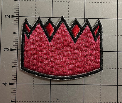 Custom Colors Party Hat Iron On Patch - RuneScape Classic 2.5” in x 2” inch.