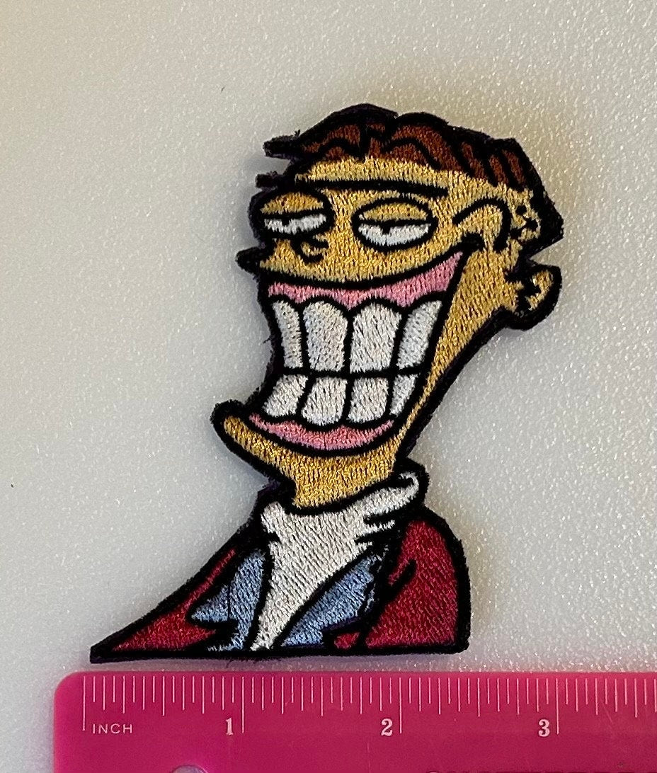 The 3 Ed Boys  – Cartoon iron on patch Ed Ed & Eddy - Meme Patch