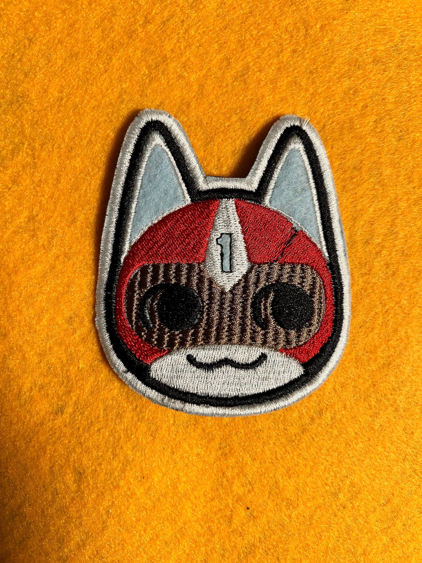 Kid Kat Animal Crossing New Horizons Embroidered Iron on Patch 3.15”x 3.4” inches