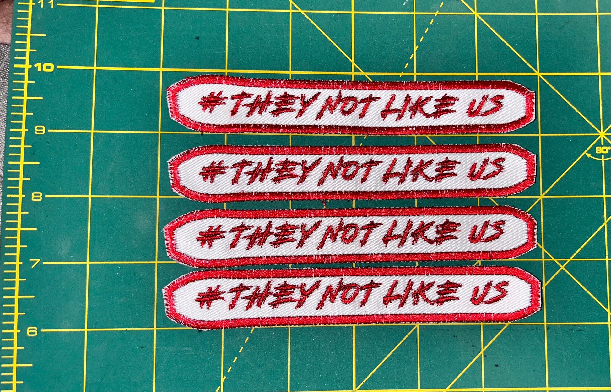 They Not Like Us Kendrick Lamar Patch