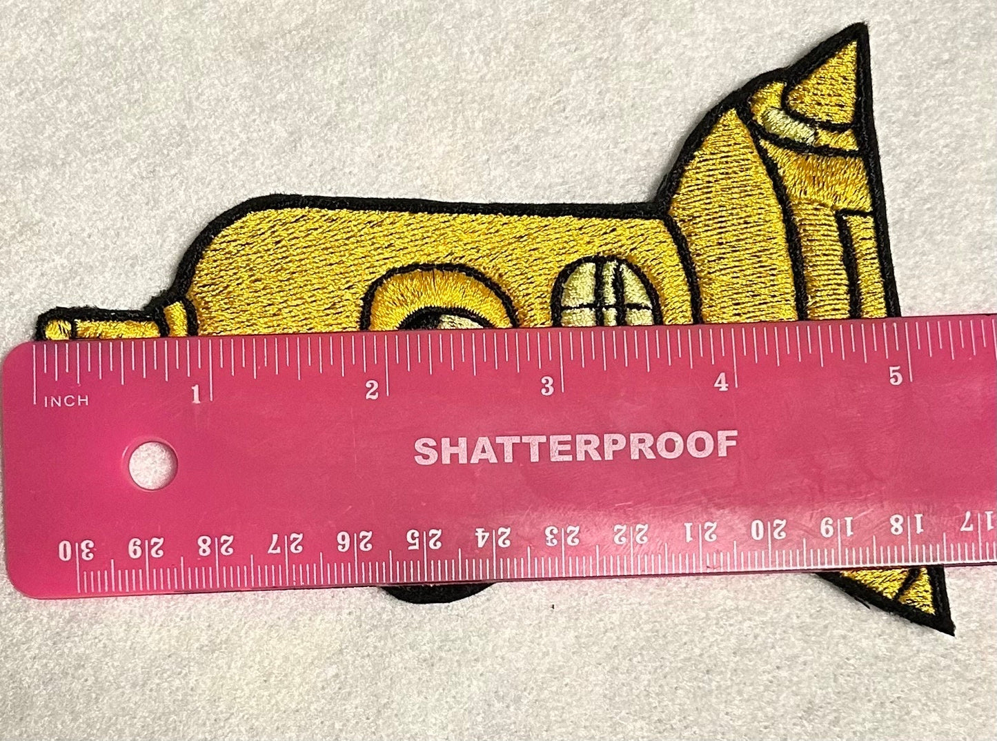 Golden bender Embroidered Patch – Cartoon sew on or iron on magnetic or velcro patch