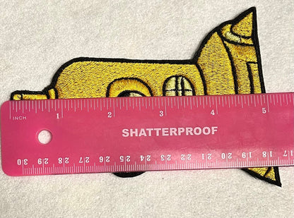 Golden bender Embroidered Patch – Cartoon sew on or iron on magnetic or velcro patch