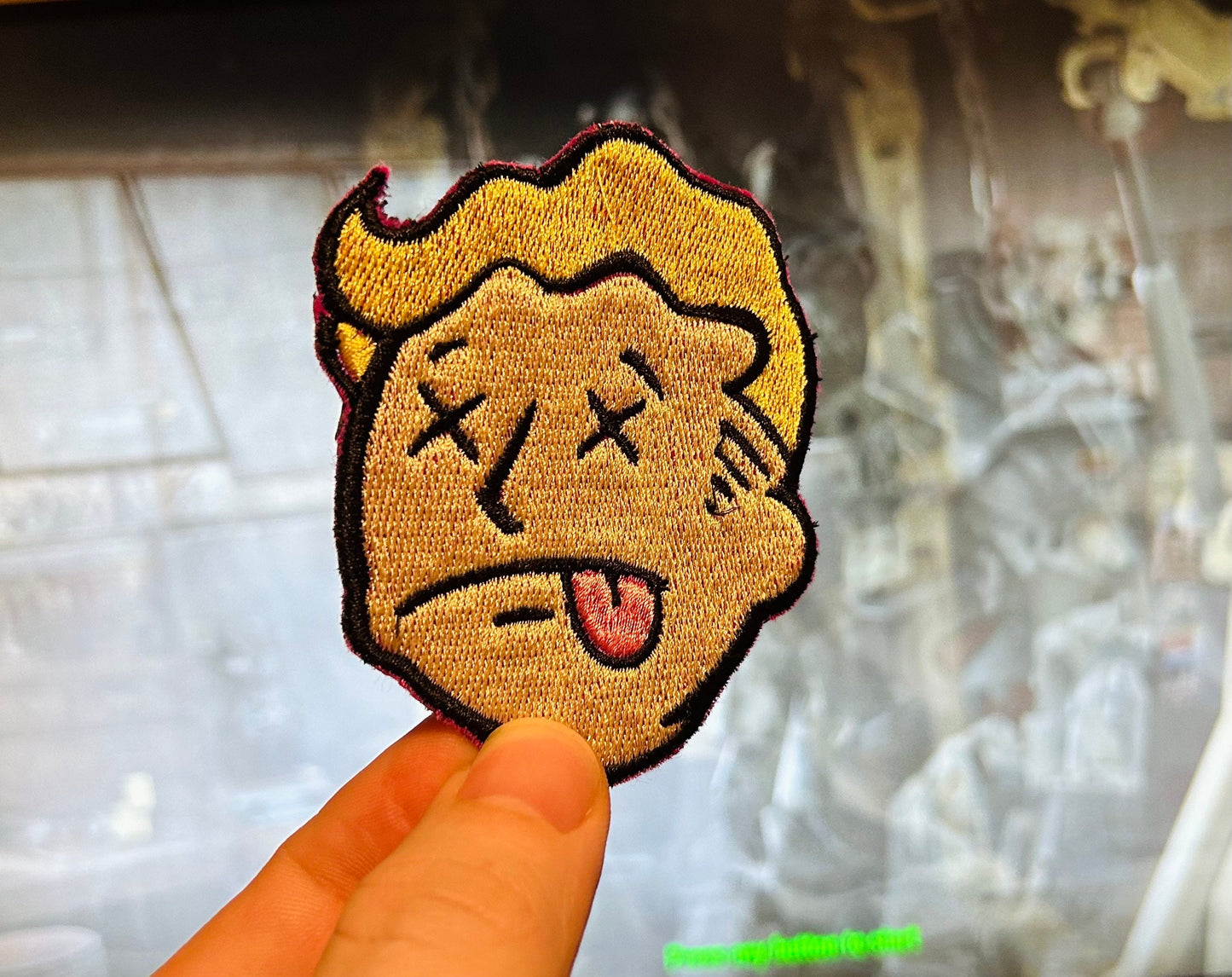 Fallout Vault Boy Patch Iron On 2.8” x 3.5” inches Embroidered