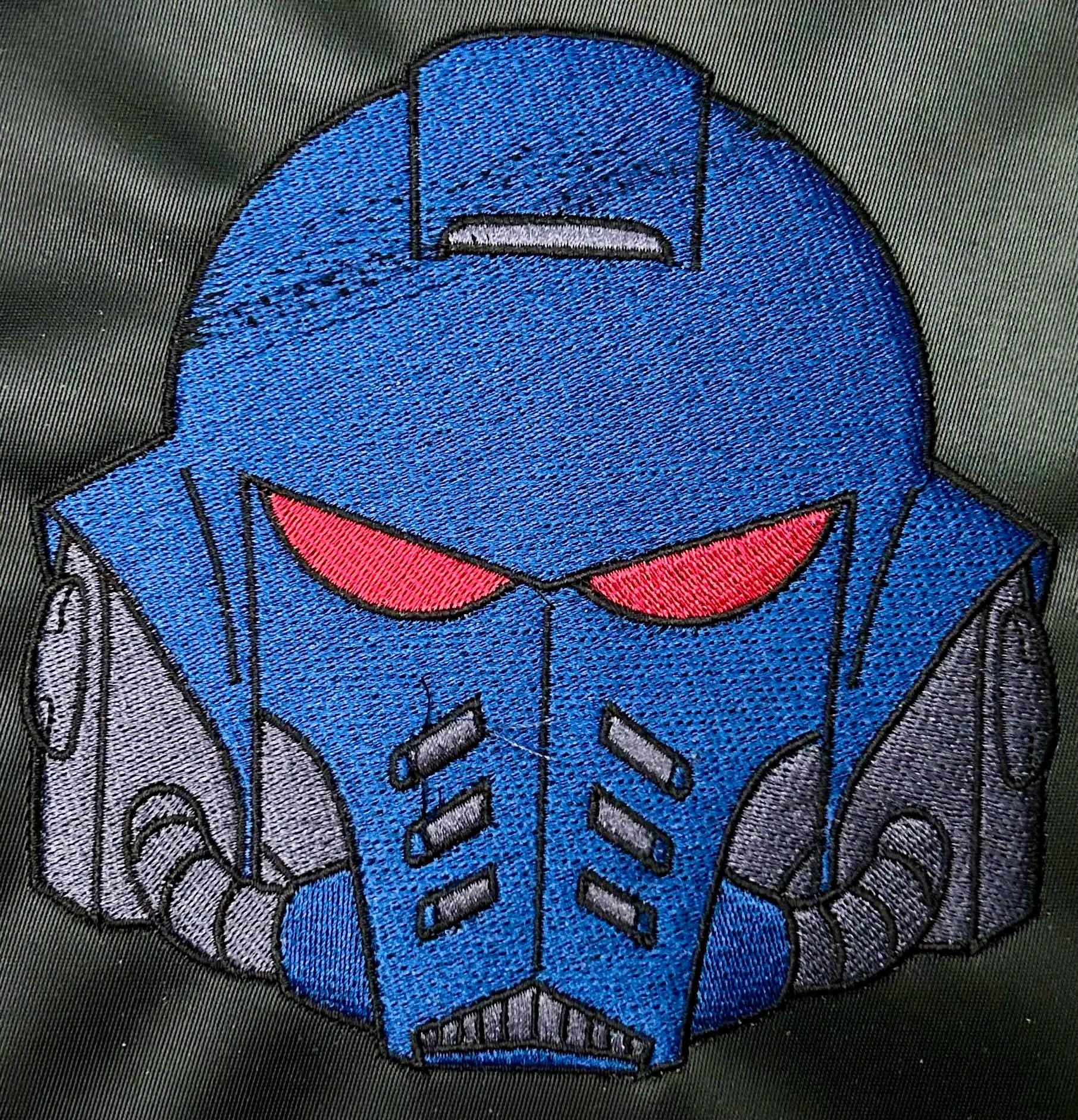 Tacticus Patch Helmet Iron On Patch Warhammer