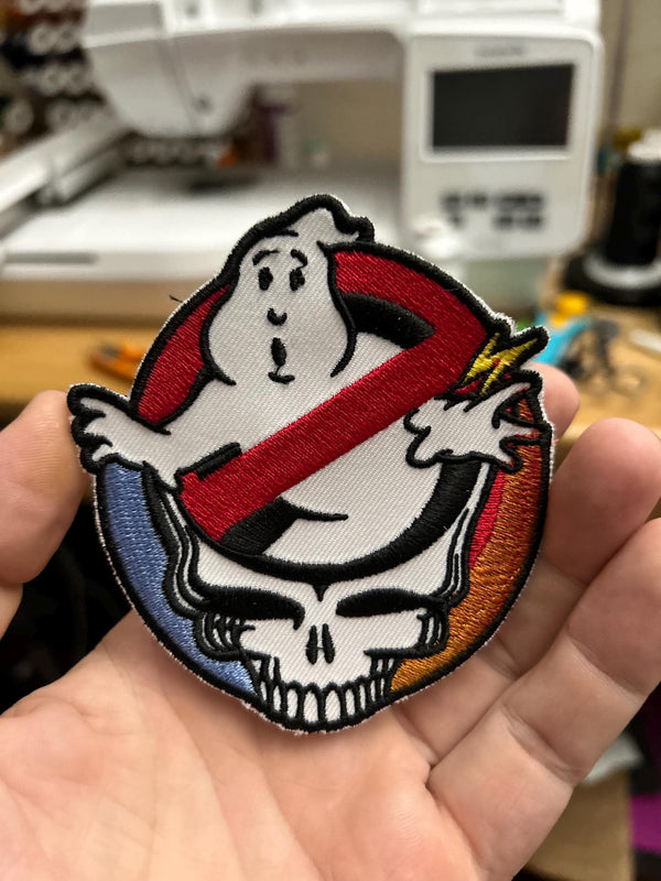Ghost Your Face Stealie Iron On