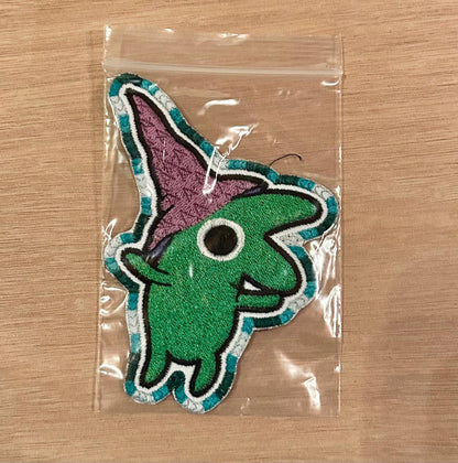 Glep Iron On Patch Smiling Friends