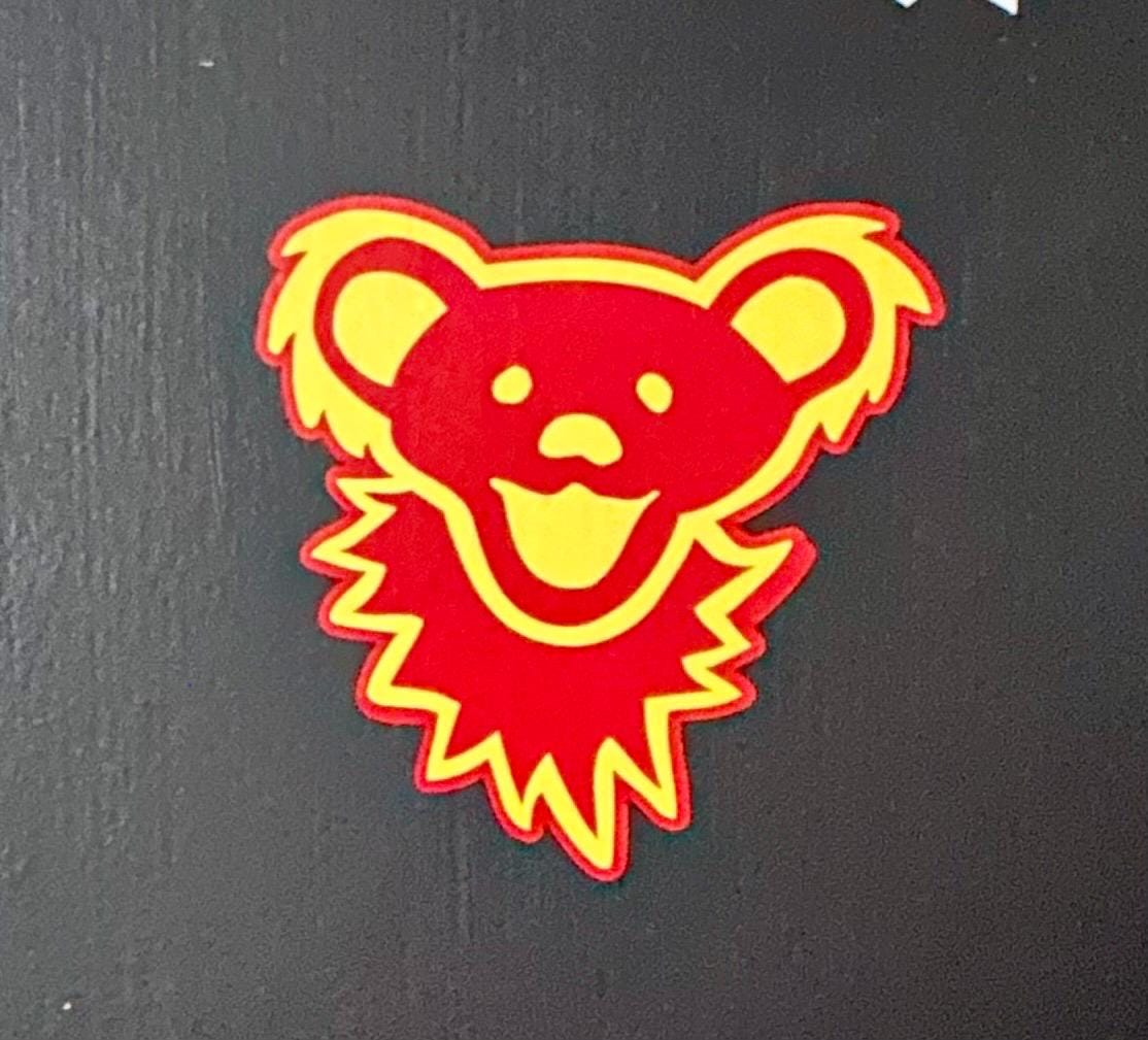 Grateful Dead Dancing Bear Vinyl Decal