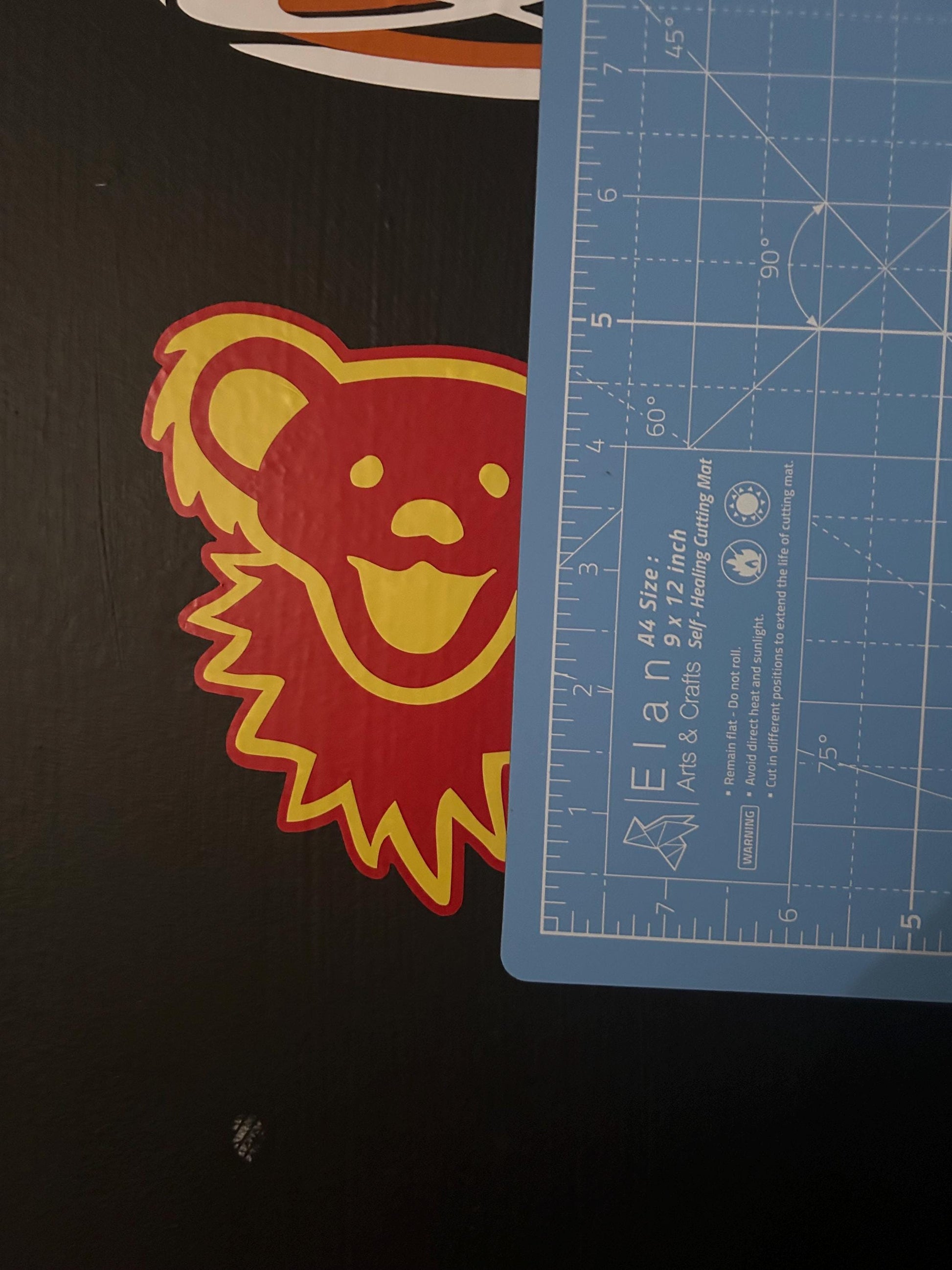 Grateful Dead Dancing Bear Vinyl Decal
