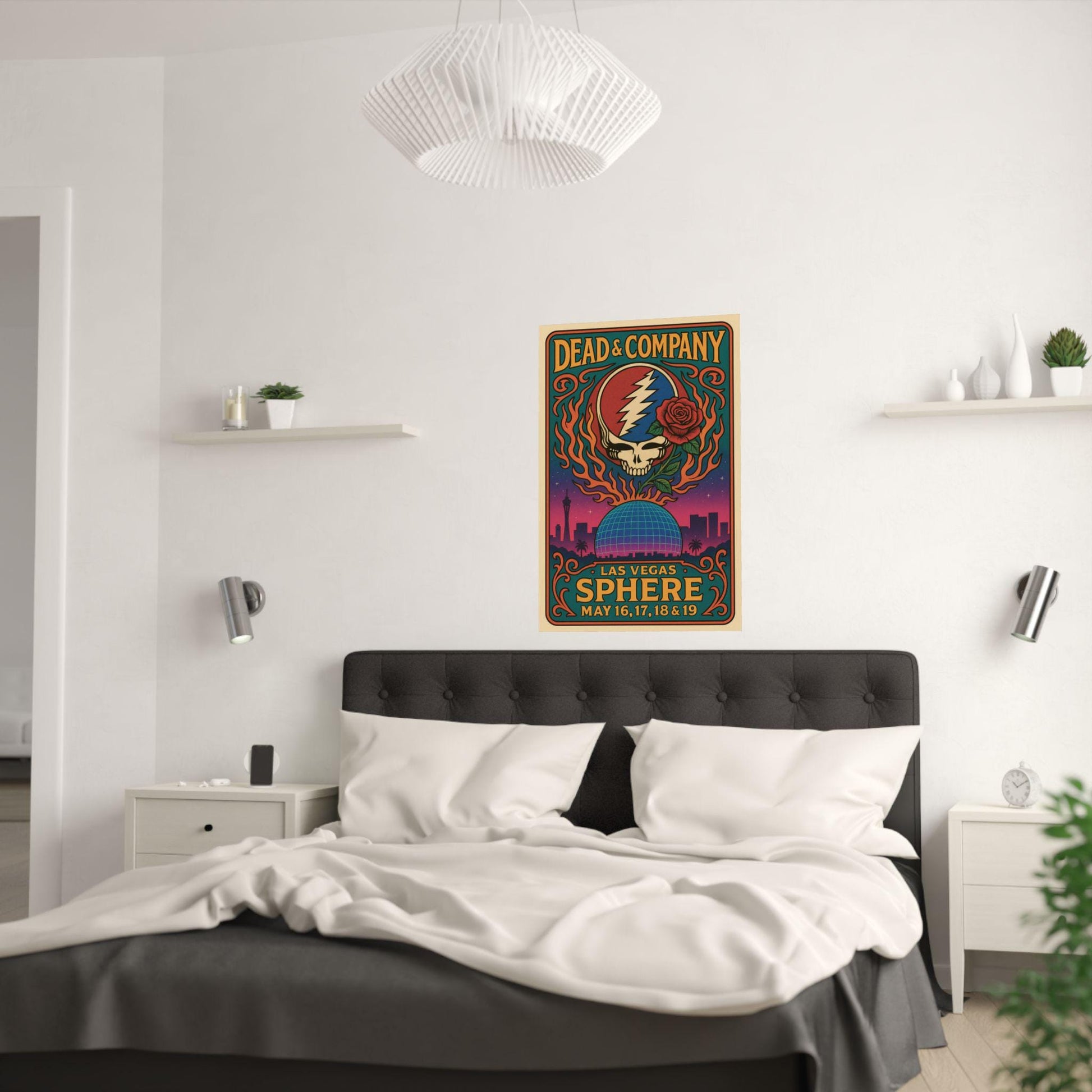 Grateful Dead Vegas Sphere Print Poster
