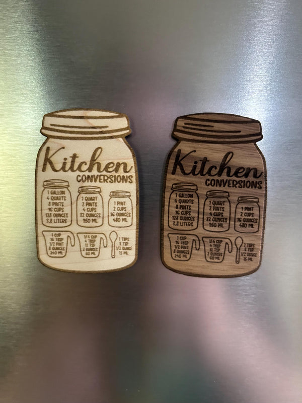 Kitchen Conversion Chart Magnet