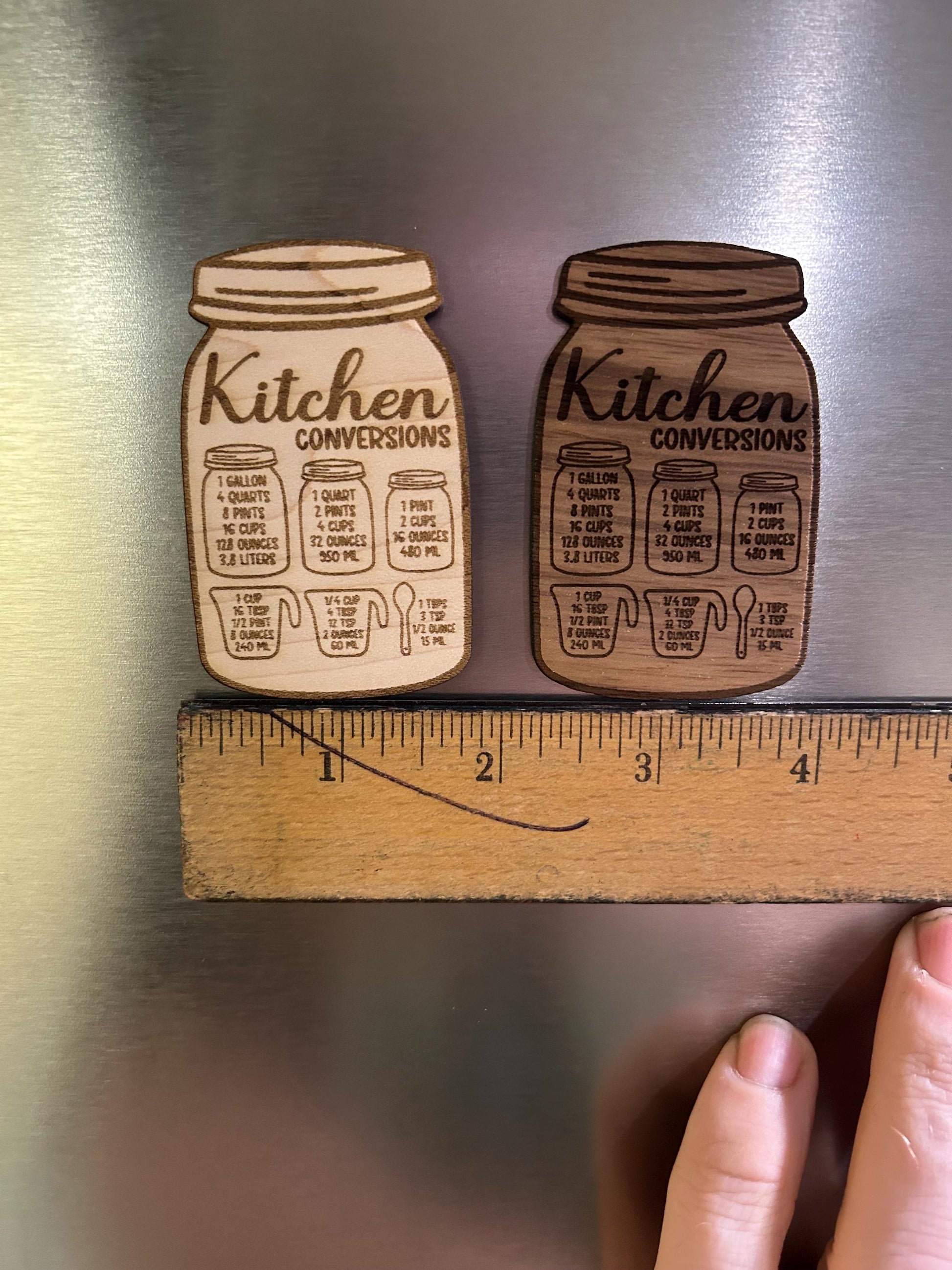 Kitchen Conversion Chart Magnet