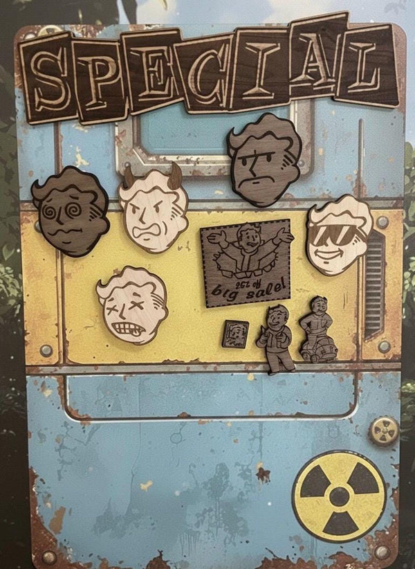 S.P.E.C.I.A.L. Laser-Engraved Wooden Magnet