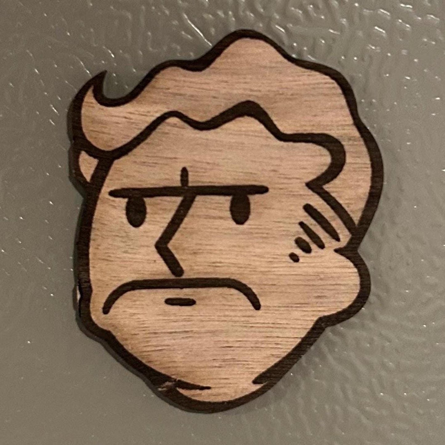 S.P.E.C.I.A.L. Laser-Engraved Wooden Magnet