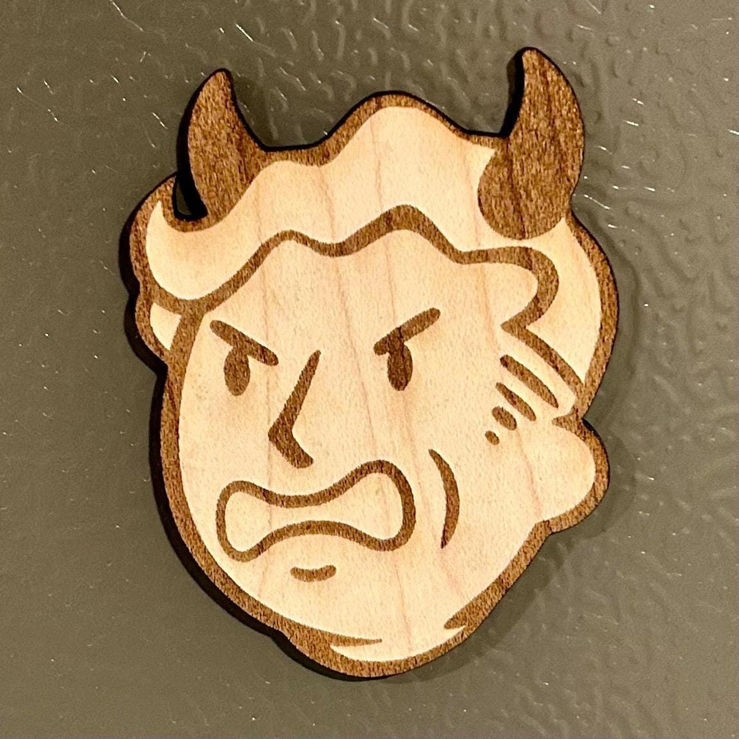 S.P.E.C.I.A.L. Laser-Engraved Wooden Magnet