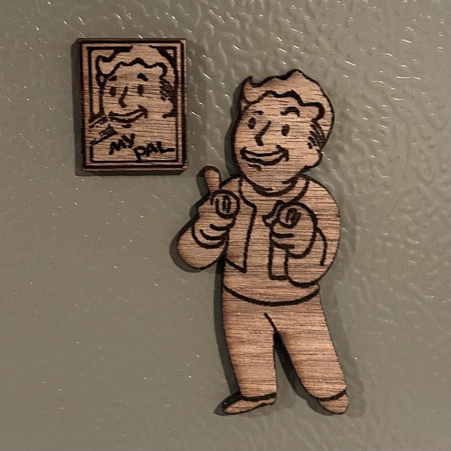 S.P.E.C.I.A.L. Laser-Engraved Wooden Magnet