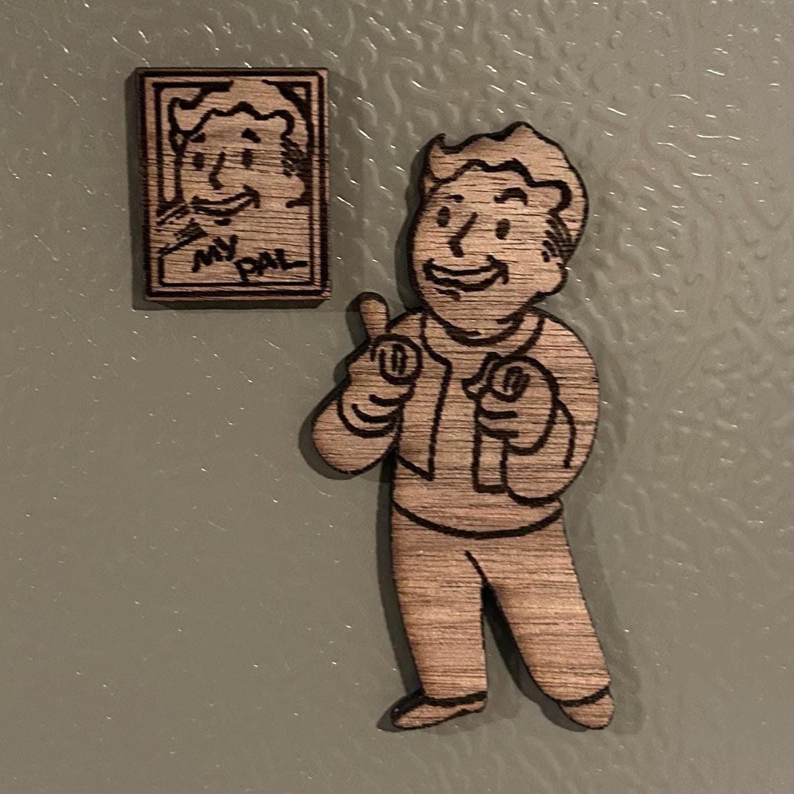 S.P.E.C.I.A.L. Laser-Engraved Wooden Magnet