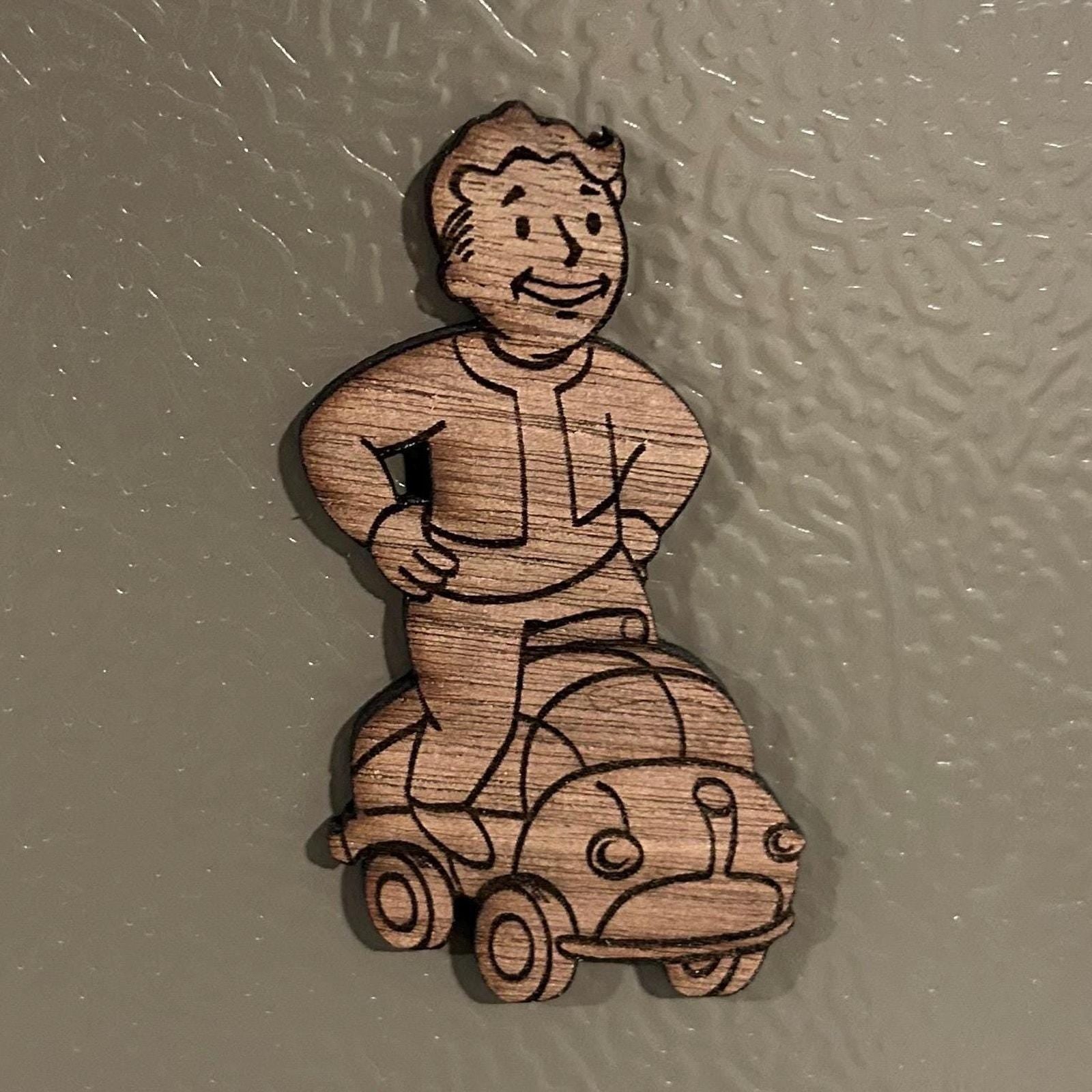 S.P.E.C.I.A.L. Laser-Engraved Wooden Magnet