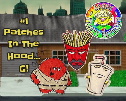 Aqua Teen Iron On Patches