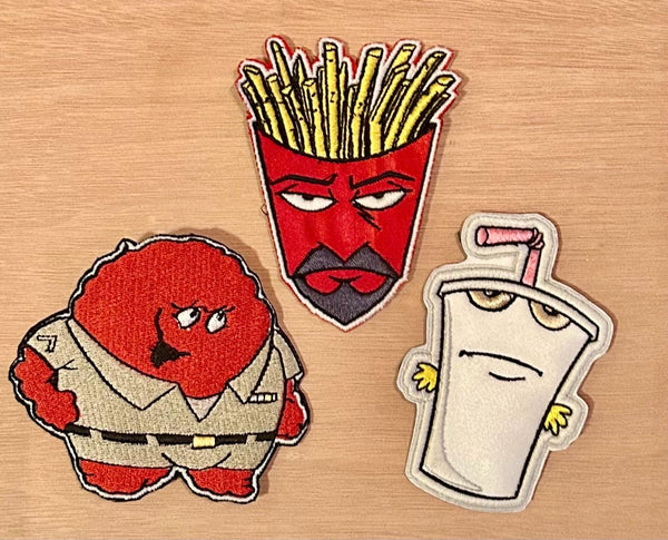 Aqua Teen Iron On Patches