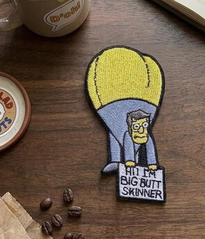 Big Butt Skinner Blimp Patch
