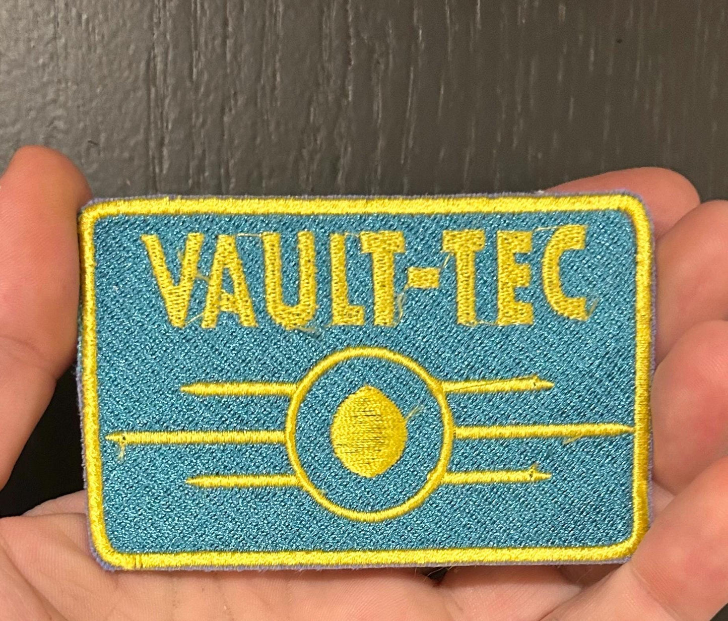 Vault Tech Inspired Embroidered Patch