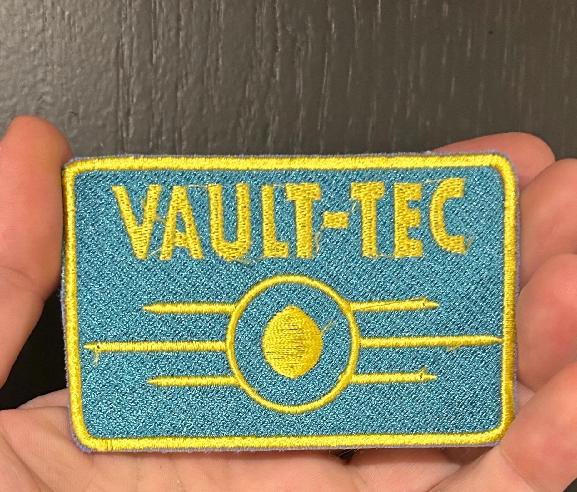 Vault Tech Inspired Embroidered Patch