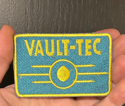 Vault Tech Inspired Embroidered Patch