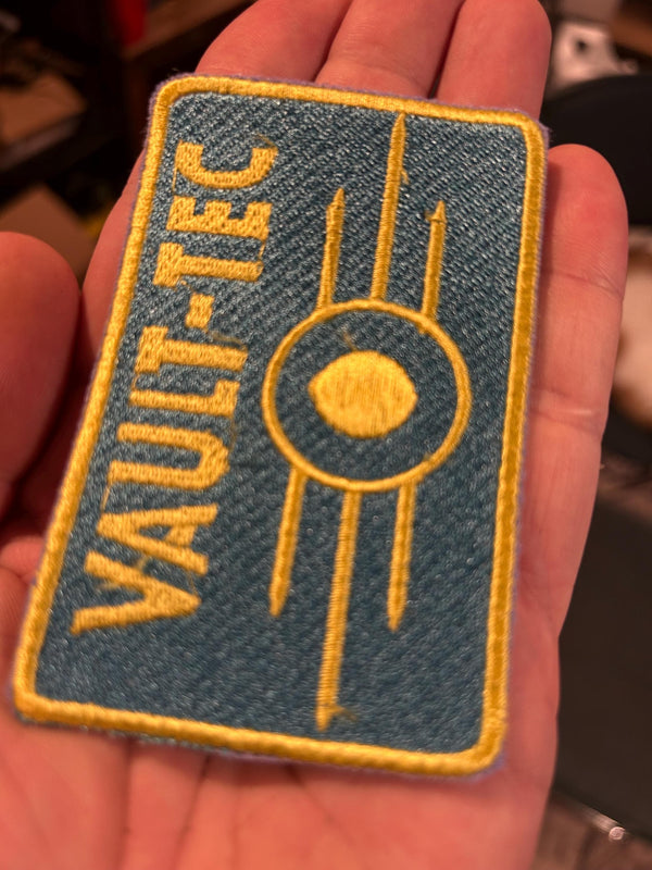 Vault Tech Inspired Embroidered Patch