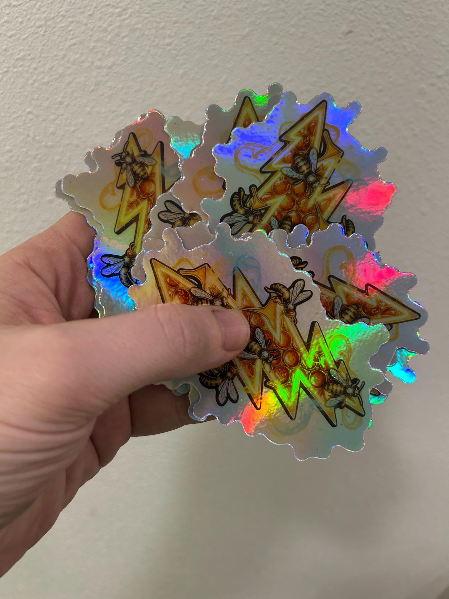 Holographic Grateful Dead Honeycomb Bees Bolt