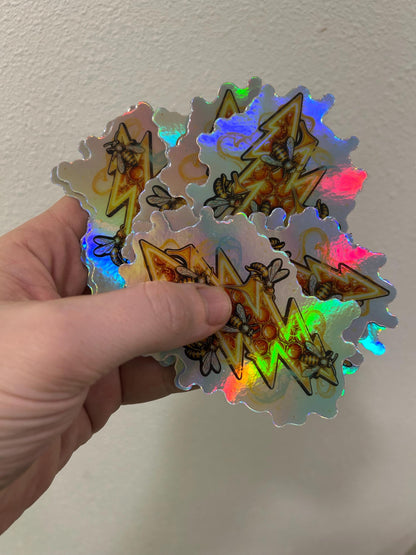 Holographic Grateful Dead Honeycomb Bees Bolt
