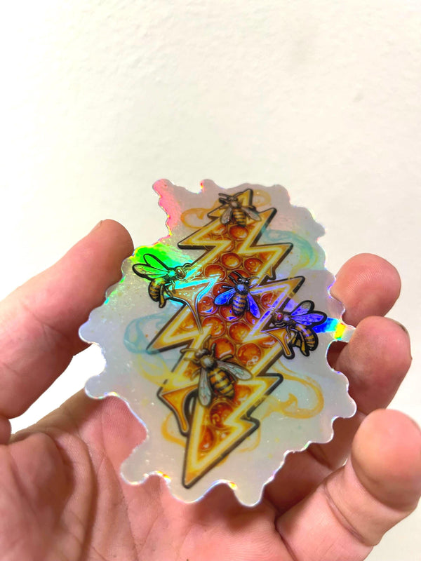 Holographic Grateful Dead Honeycomb Bees Bolt
