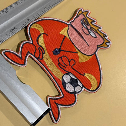 Coach McGuirk Patch – 4.8 Inch Iron On 90s Cartoon